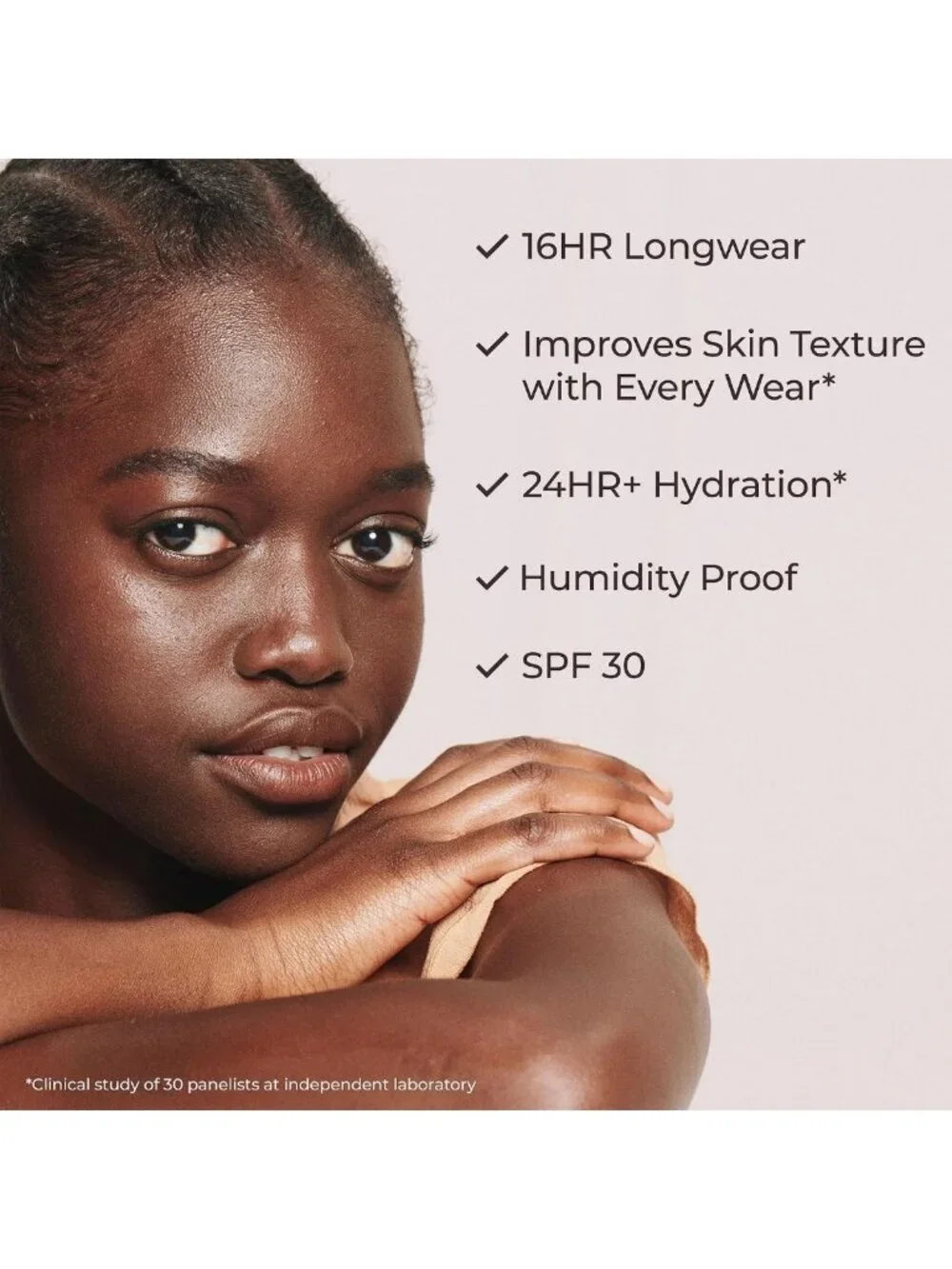 Tinted Moisturizer with SPF 30 - Natural Dewy Finish, Hydrating & Lightweight